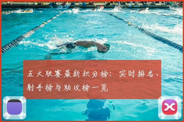 五大联赛最新积分榜：实时排名、射手榜与助攻榜一览